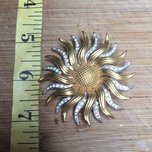 Kenneth Jay Lane Sun Pendant